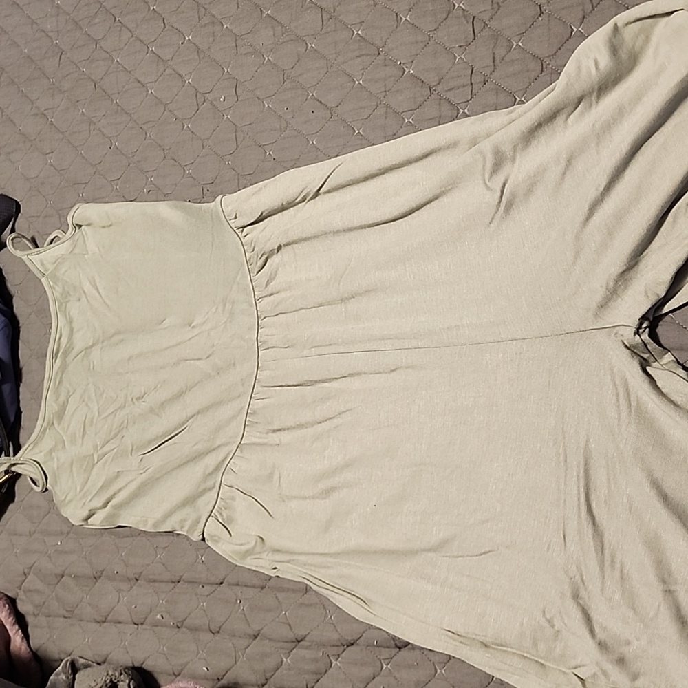 Light green jumpsuit